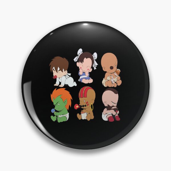 Item preview, Street Fighter Babies designed and sold by AllbrightBond.