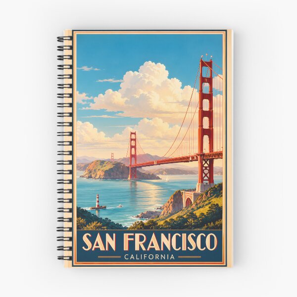 Item preview, San Francisco Serenity: Vintage Travel Poster Vol.2 designed and sold by Ceemko's Vintage Corner.