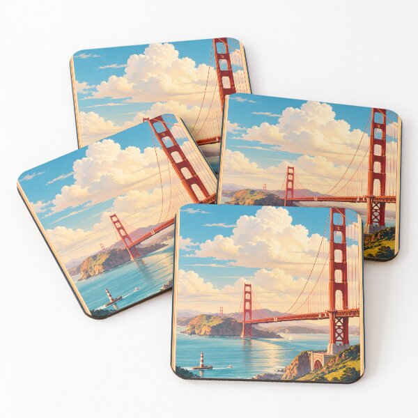 Item preview, San Francisco Serenity: Vintage Travel Poster Vol.2 designed and sold by Ceemko's Vintage Corner.