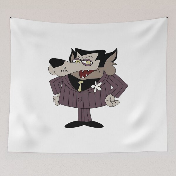 Item preview, RiffRaffWolf Cartoon Mobster Fan Art designed and sold by DumpsterJuicee.