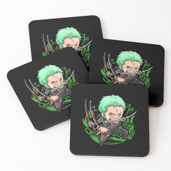 Aperçu de l'œuvre Roronoa Zoro Style à Trois Épées Chibi créée et vendue par Bohepa.