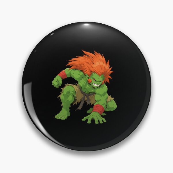 Item preview, Blanka Street Fighter designed and sold by AllbrightBond.