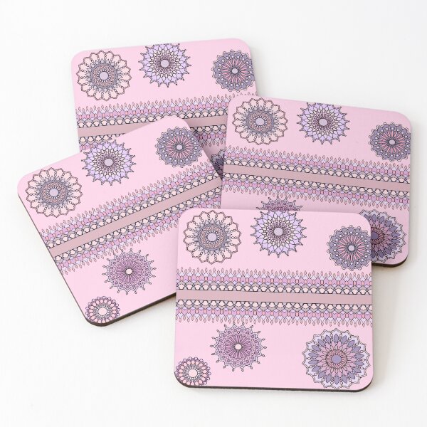 Item preview, Pastel Ribbons and Mandalas  designed and sold by JaygiesDesign.