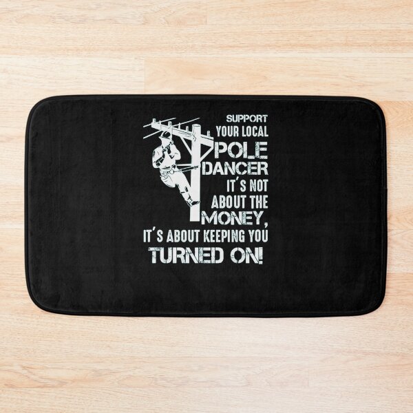 Item preview, Support Your Local Lineman Electric Worker Humor designed and sold by AntRoth4.
