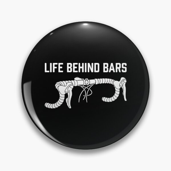 Item preview, Life Behind Bars Cycling Enthusiast Bike Rider Hobby designed and sold by PopStars1993.