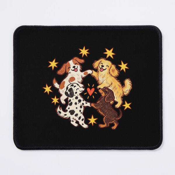 Item preview, Dancing Dog Friends  designed and sold by DienesAngele.