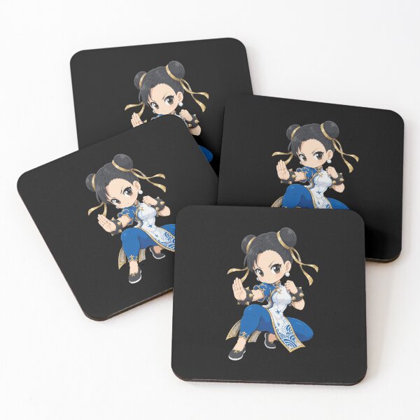 Item preview, Chibi Chun-Li Street Fighter designed and sold by AllbrightBond.