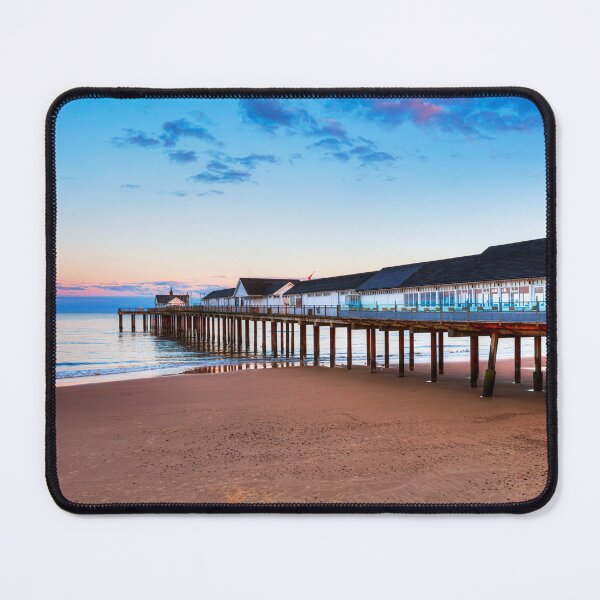 Item preview, Southwold Pier at Blue Hour, Suffolk, England designed and sold by Paul Thompson Photography.