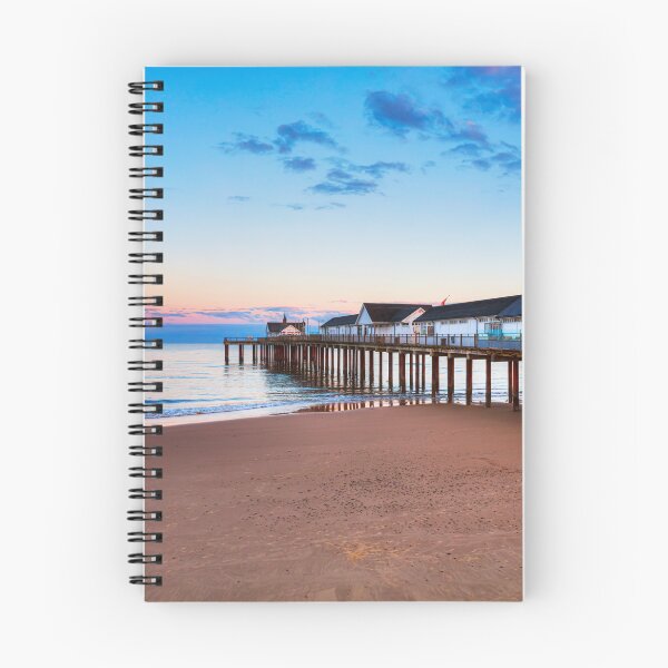 Item preview, Southwold Pier at Blue Hour, Suffolk, England designed and sold by Paul Thompson Photography.