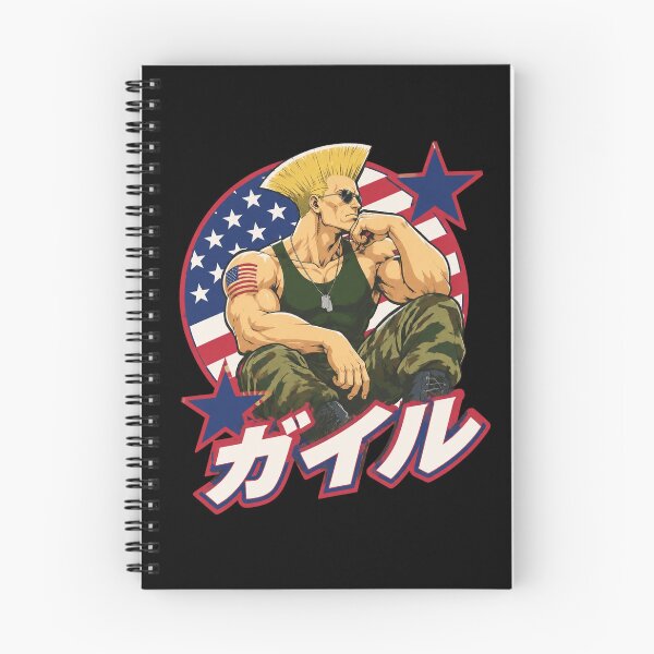 Item preview, Guile Retro Fighter designed and sold by AllbrightBond.