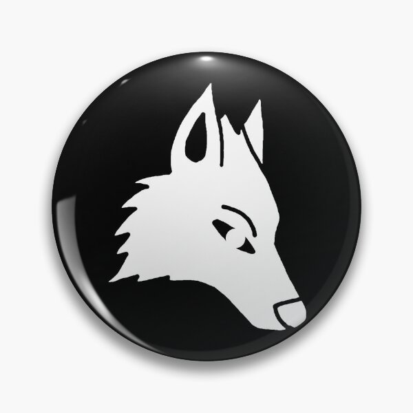 Item preview, Manga wolf head (white) designed and sold by Lagueny.