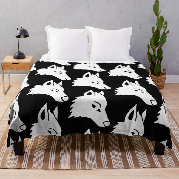 Item preview, Manga wolf head (white) designed and sold by Lagueny.