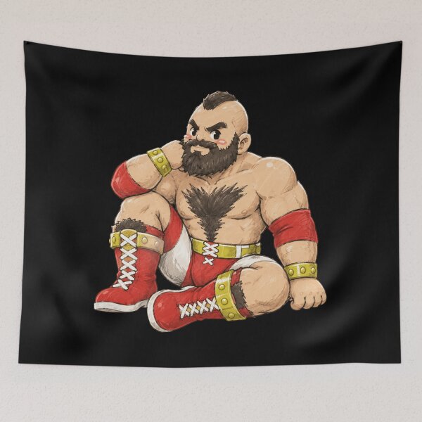 Item preview, Chibi Zangief designed and sold by AllbrightBond.