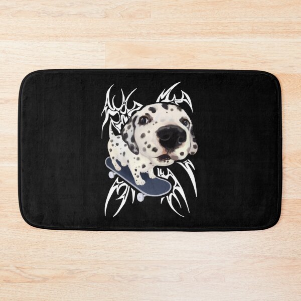 Item preview, Cute Dalmatian Puppy On Skateboard Cartoon designed and sold by AntRoth4.