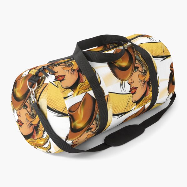 Item preview, Retro Western Cowgirl Profile – Vintage Comic Art Print designed and sold by tinkeybabes.