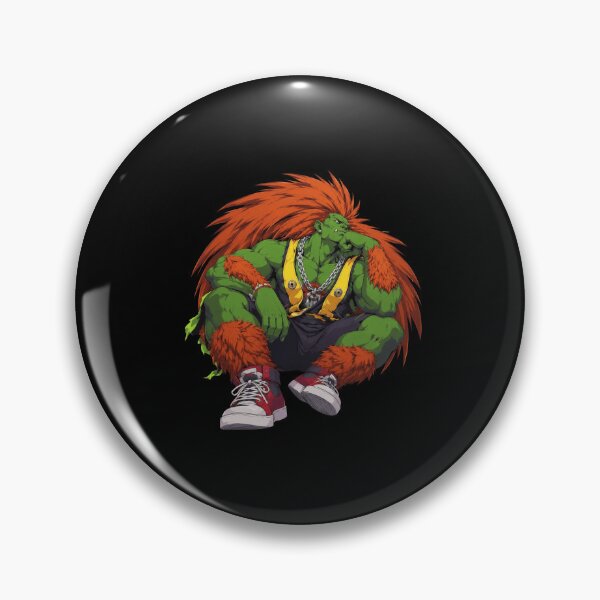 Item preview, Blanka Street Fighter designed and sold by AllbrightBond.