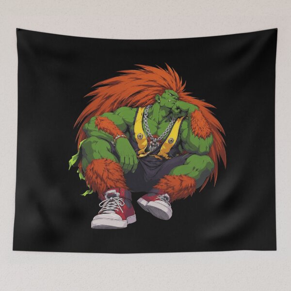 Item preview, Blanka Street Fighter designed and sold by AllbrightBond.