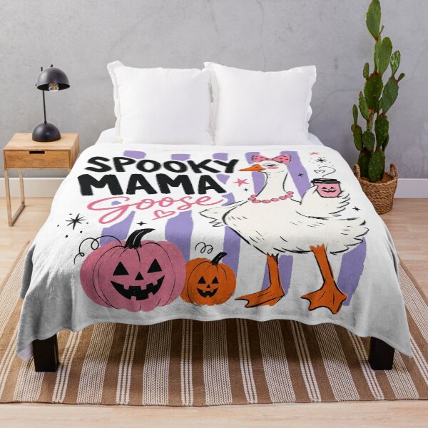 Item preview, Spooky Mama Halloween Goose designed and sold by SeasonalChic.