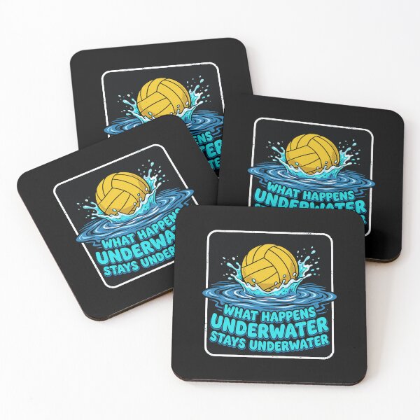 Item preview, What Happens Underwater Stays Underwater Water Polo Player Athlete  designed and sold by PopStars1993.