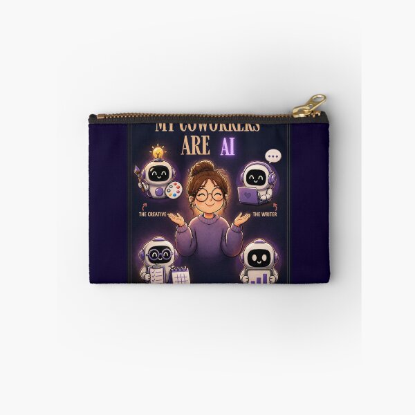 Item preview, My Coworkers Are AI – Cute Robot Office Humor designed and sold by ChicDesk.