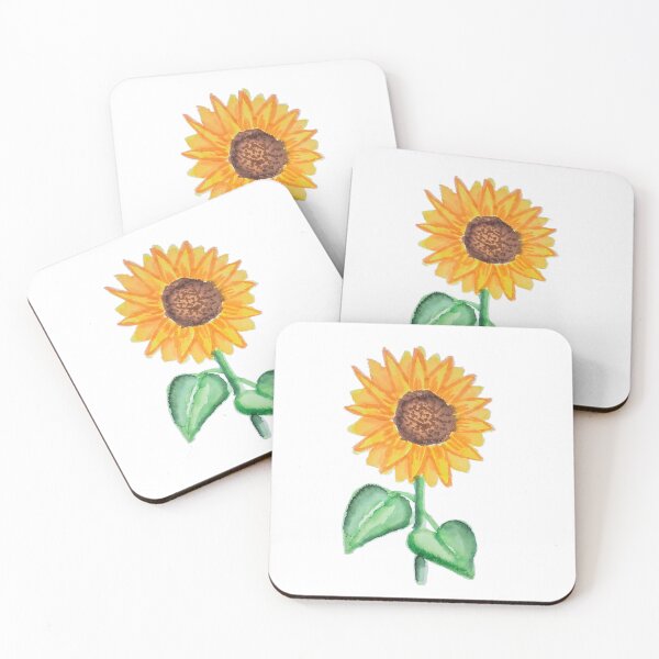 Item preview, Watercolour Sunflower designed and sold by Katy Fryd.