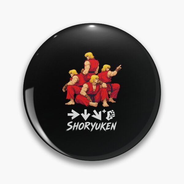 Item preview, Shoryuken Pixel Fighters designed and sold by AllbrightBond.