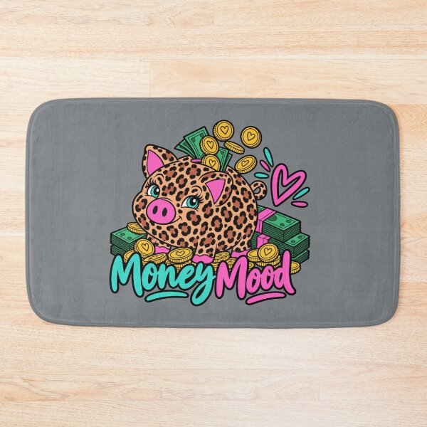 Item preview, Money Mood – Leopard Print Piggy Bank designed and sold by Aimetoi.