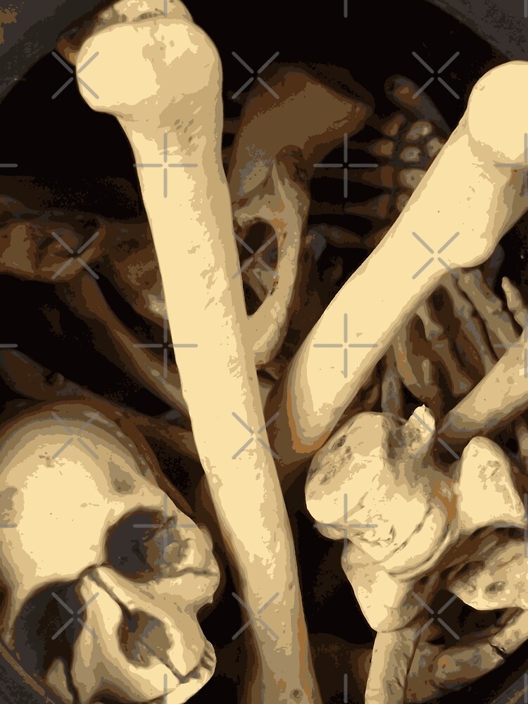 Caldron of bones. by someartworker