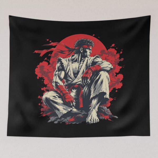 Item preview, Ryu Red Headband designed and sold by AllbrightBond.