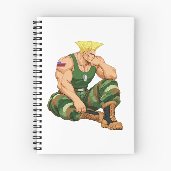 Item preview, Guile Retro Fighter designed and sold by LilianaFranze.