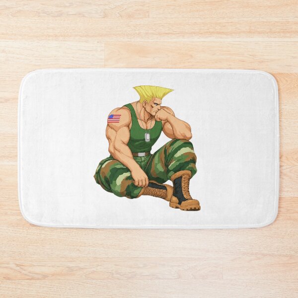 Item preview, Guile Retro Fighter designed and sold by LilianaFranze.