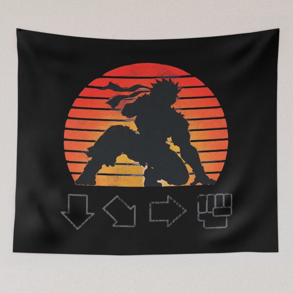 Item preview, Retro Fighter Silhouette designed and sold by AllbrightBond.