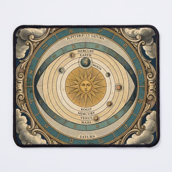 Item preview, Harmonia Macrocosmica Vintage Celestial Map & Zodiac designed and sold by FanCThis.