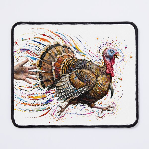 Item preview, Funny Thanksgiving Turkey Chase designed and sold by m-y-A-I-A-R-T-.