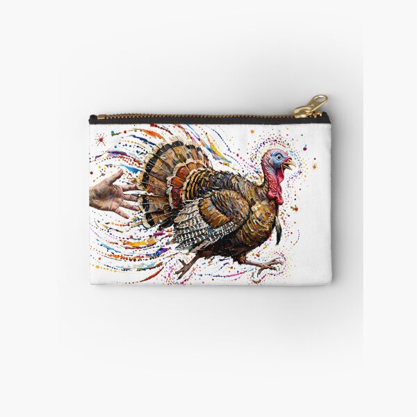 Item preview, Funny Thanksgiving Turkey Chase designed and sold by m-y-A-I-A-R-T-.