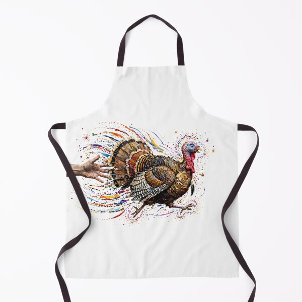 Item preview, Funny Thanksgiving Turkey Chase designed and sold by m-y-A-I-A-R-T-.