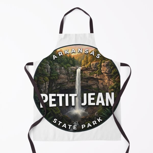 Item preview, Petit Jean State Park Arkansas Golden Hour Round Badge Sticker designed and sold by DetourDgn.