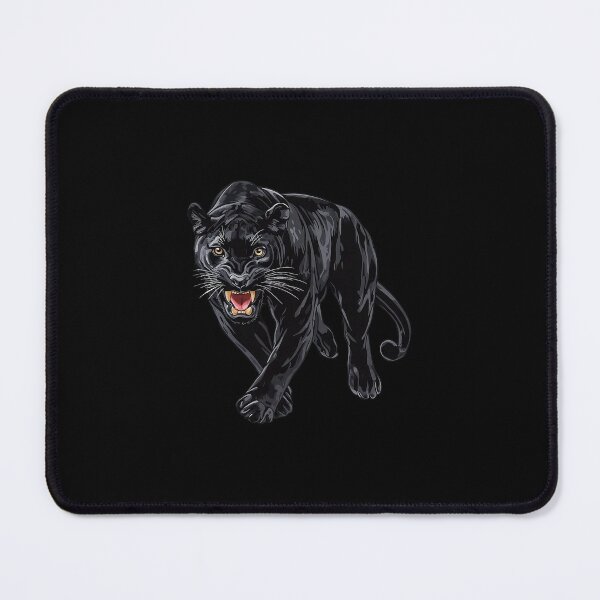 Item preview, Black Panther Wildlife Predator Jungle Animal designed and sold by clarabersetart.