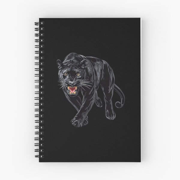 Item preview, Black Panther Wildlife Predator Jungle Animal designed and sold by clarabersetart.