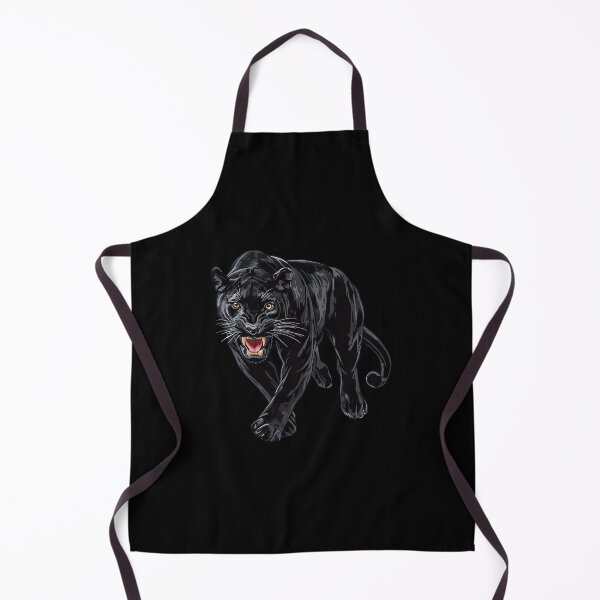 Item preview, Black Panther Wildlife Predator Jungle Animal designed and sold by clarabersetart.