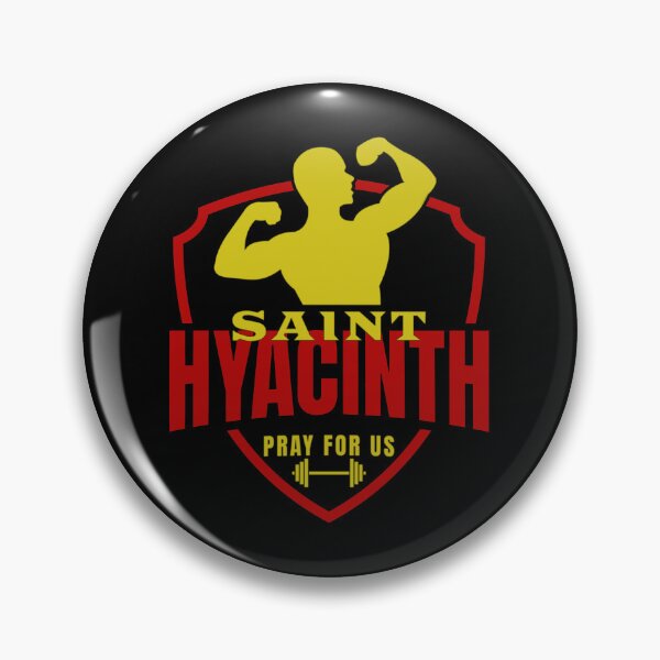 Item preview, St Hyacinth of Poland Patron Saint of Weightlifting Catholic designed and sold by geronkagogo.