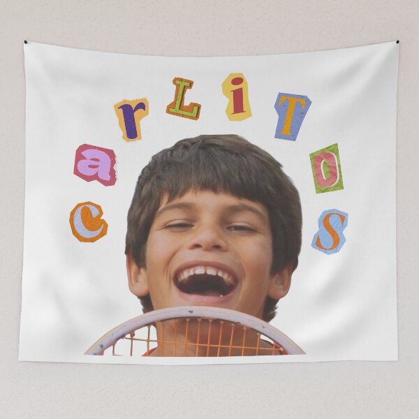 Item preview, Carlos Alcaraz — Carlitos sonriendo designed and sold by Willow-And-Ivy.