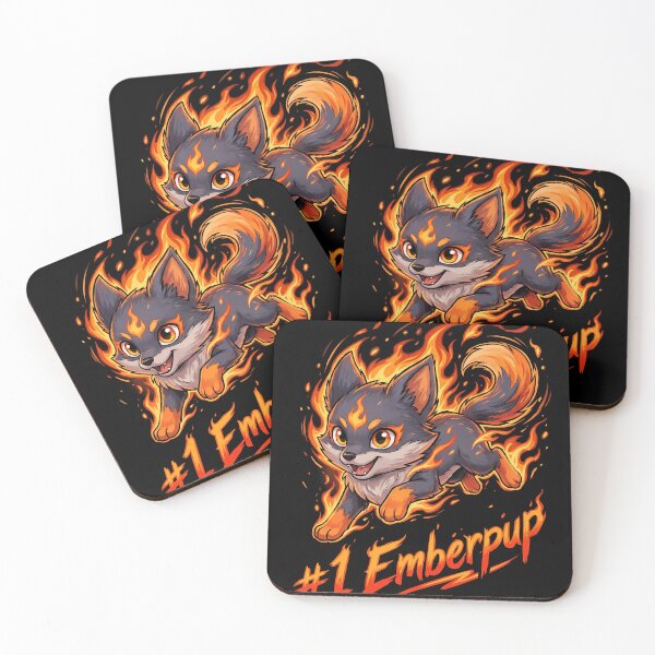 Item preview, Emberpup ANIIMO Elemental Monster Collector Tee designed and sold by Senpaiwaves.