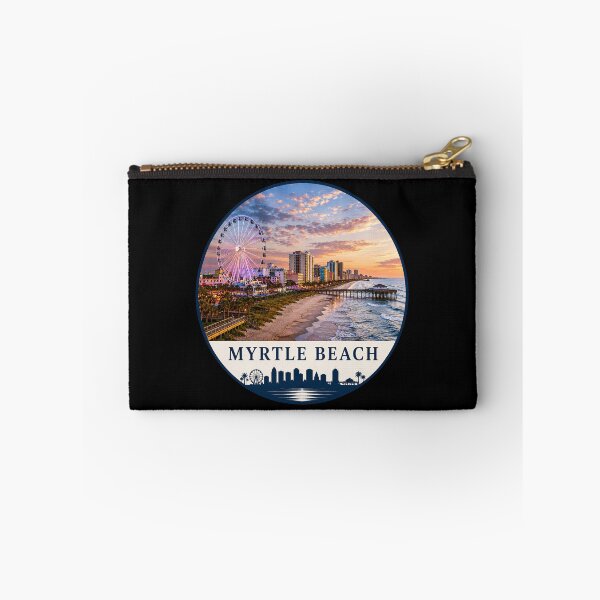 Item preview, Myrtle Beach Pier Sunset t-shirt designed and sold by Beyond Destinations.