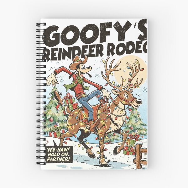 Item preview, G-o-o-f-y's Reindeer Rodeo Cute Christmas designed and sold by Luciceyiduj.