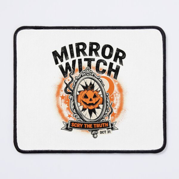 Item preview, Mirror Witchcore Scrying Halloween Design Graphic Tee v6 designed and sold by DarylWelsh2024.