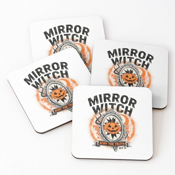 Item preview, Mirror Witchcore Scrying Halloween Design Graphic Tee v6  designed and sold by DarylWelsh2024.
