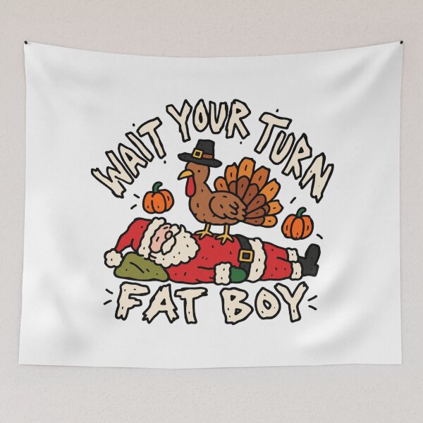Item preview, Thanksgiving Turkey Fat Boy Funny designed and sold by MonkiFlipp.