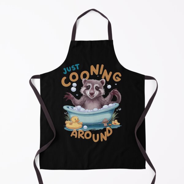Item preview, Just Cooning Around Funny Raccoon Bathtub designed and sold by Andrich3.