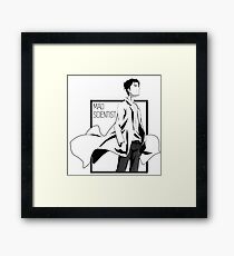 Okabe Rintarou - Steins; Gate Framed Print